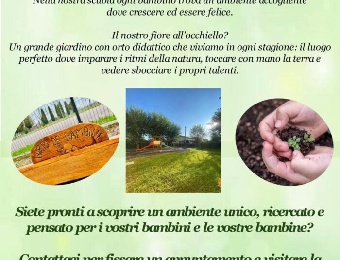 Contatti per appuntamento-Infanzia Vetrego